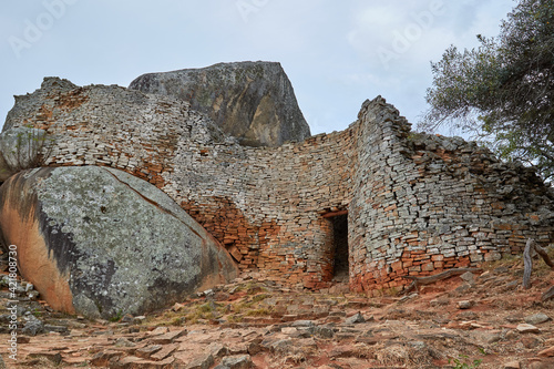 Great Zimbabwe is an ancient city in the south-eastern hills of Zimbabwe 