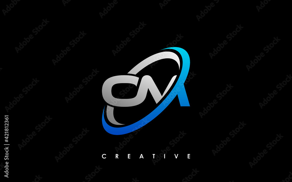 OM Letter Initial Logo Design Template Vector Illustration OM Letter Initial Logo Design Template Vector Illustration
