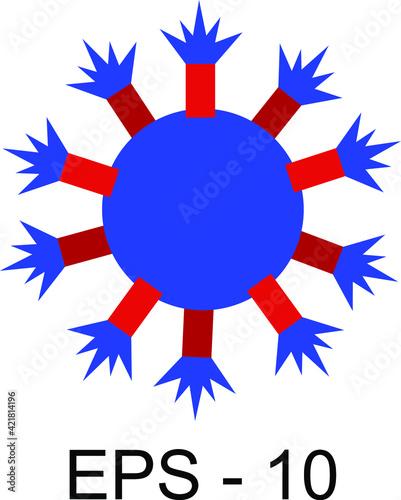 Why is the corona-virus called that? He has a crown on every thorn