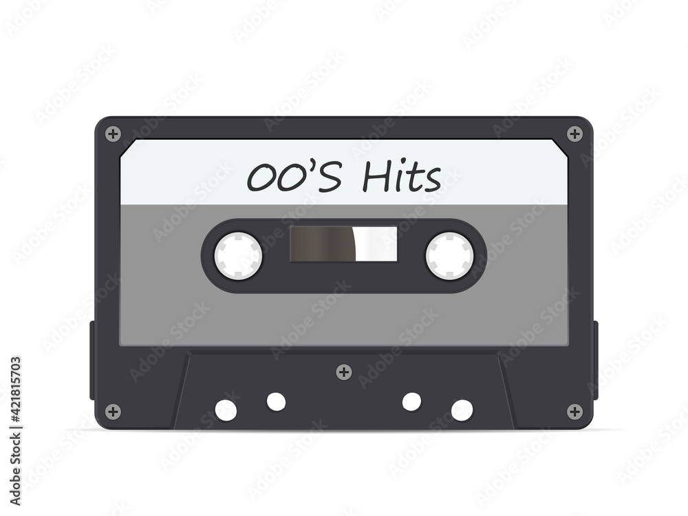 Cassette tape 00s hits