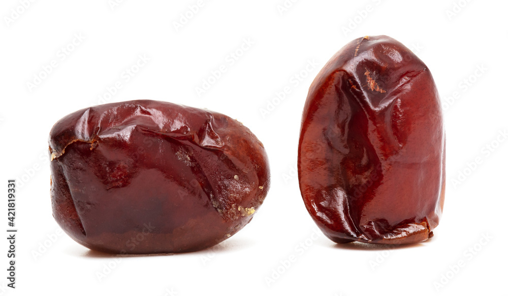 Dried dates isolated on a white Dried dates isolated on a white