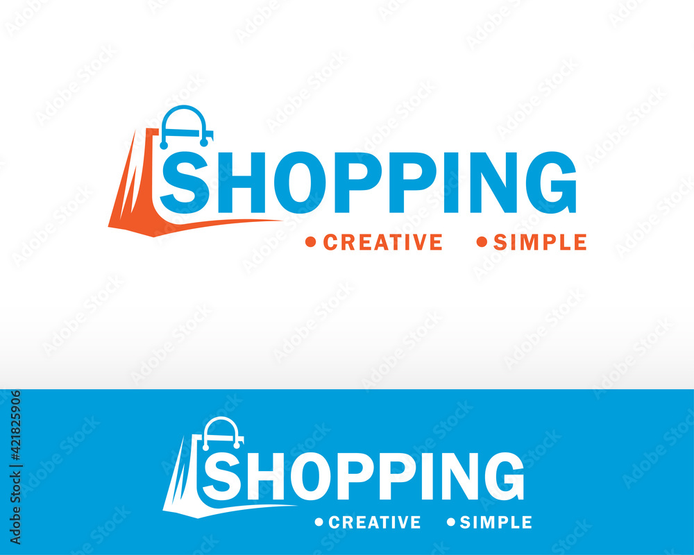 shop logo creative shop template banner simple creative