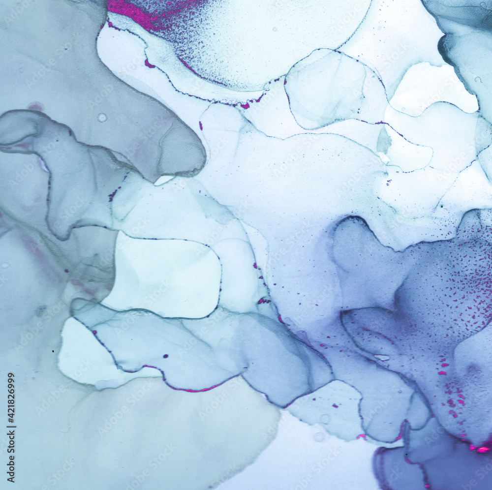 Alcohol Ink Texture. Art Flow Abstract Print. Alcohol Ink Texture. Art Flow Abstract Print.