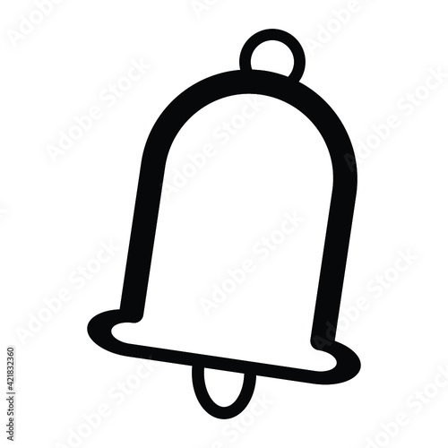 bell on white