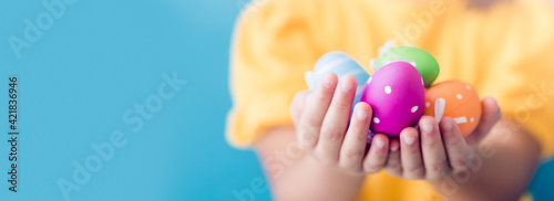 Canvas Print Happy easter day