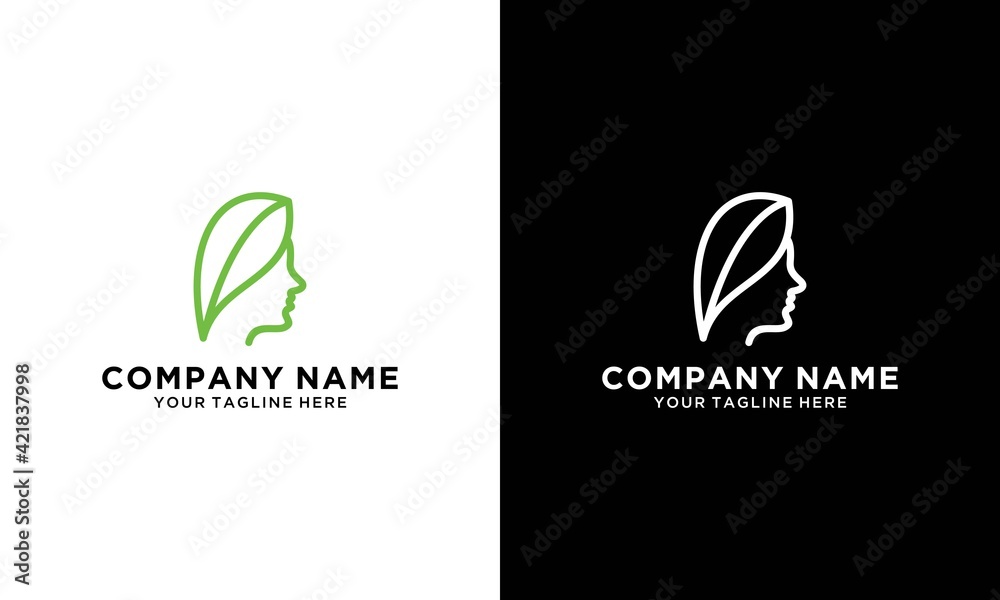 natural beauty salon hair treatment logo natural beauty salon hair treatment logo