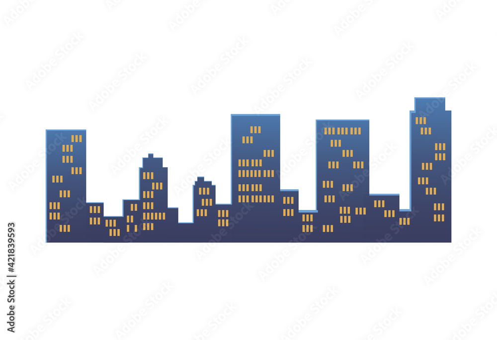 cityscape buildings scene