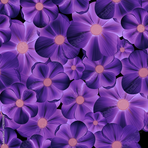 Summer floral seamless pattern. Flower background © Natalia @themishaart