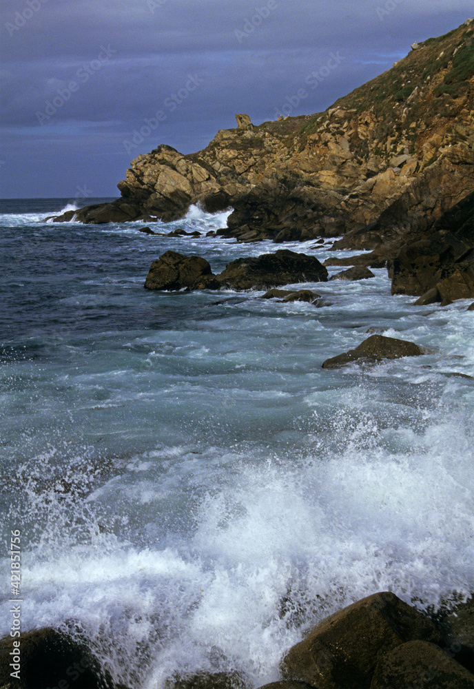 Coastline in Costa da Morte, Galicia, Spain