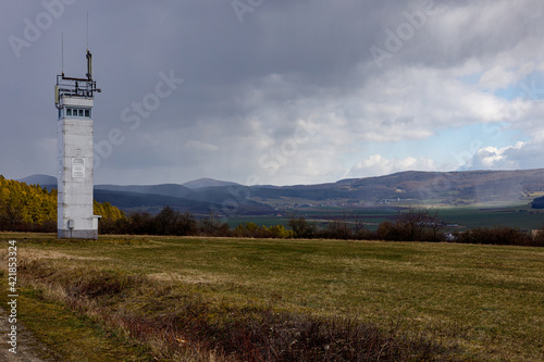 The monument of the German Border Point Alpha photo