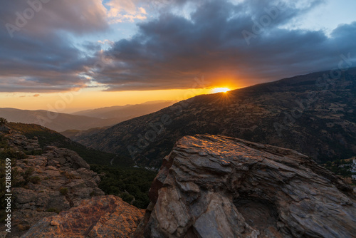 Mountainous landscape in Sierra Nevada in southern Spain © Javier