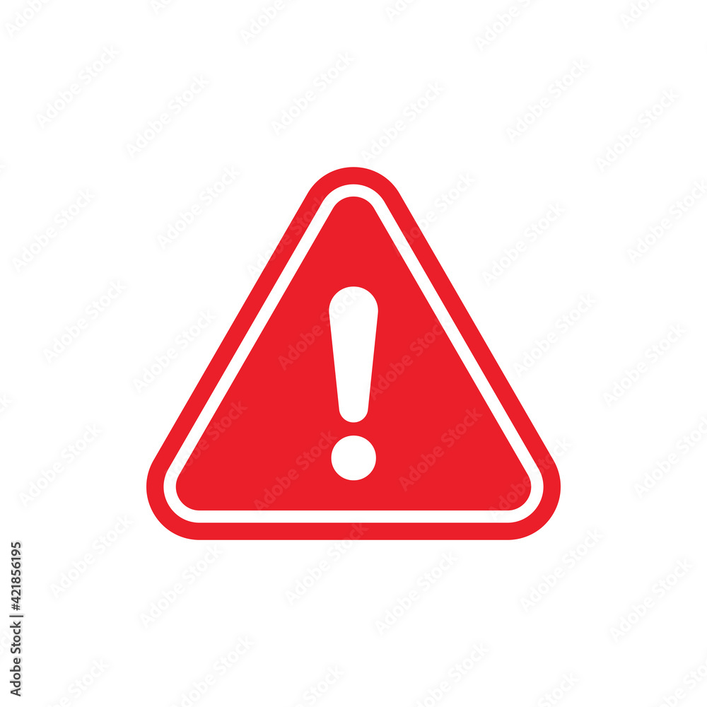 © 4zevar - Attention sign icon. Warning icon.
