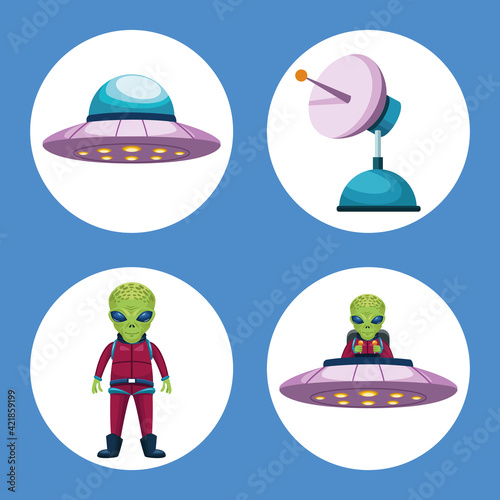 aliens and icons