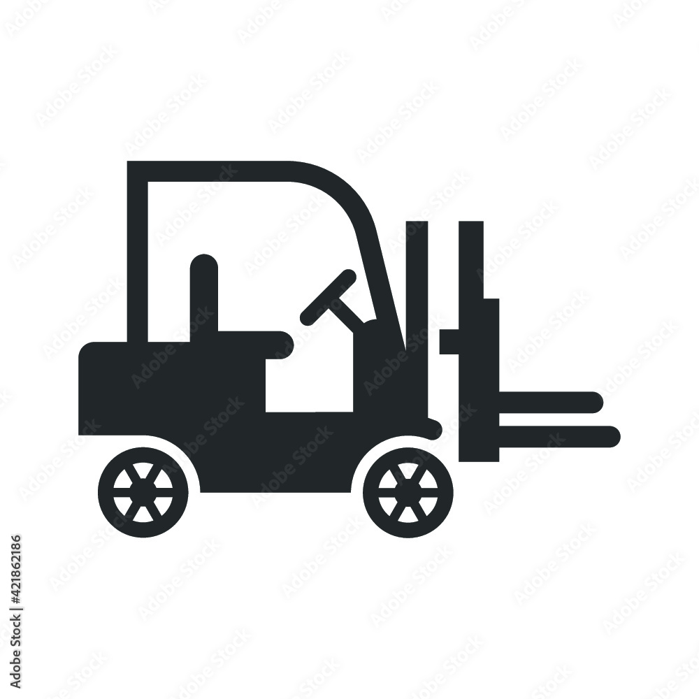 Warehouse Forklift icon
