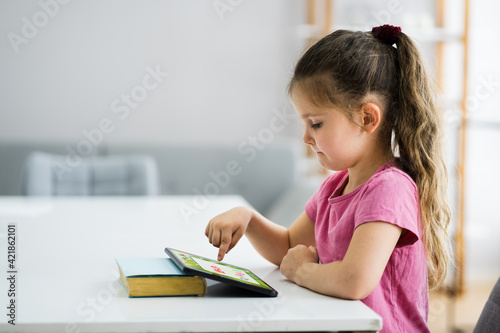 Children Kid Studying Solving Math