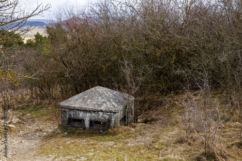 Bunker and shelter of the German Border monument Point Alpha photo