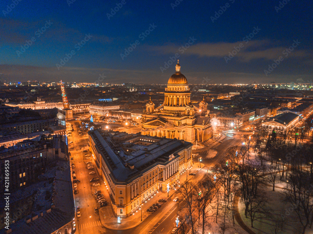 panorama of St. Petersburg