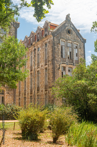 The pavilion of the old thermal hospital, built at the end of the 19th century in Caldas da Rainha, Portugal