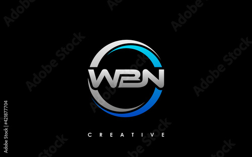 WBN Letter Initial Logo Design Template Vector Illustration Free Download WBN Letter Initial Logo Design Template Vector Illustration - GFXLoad