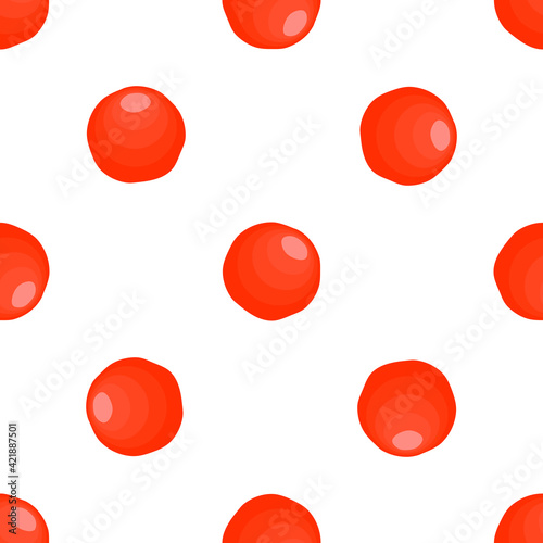 Illustration on theme big pattern identical types fish caviar