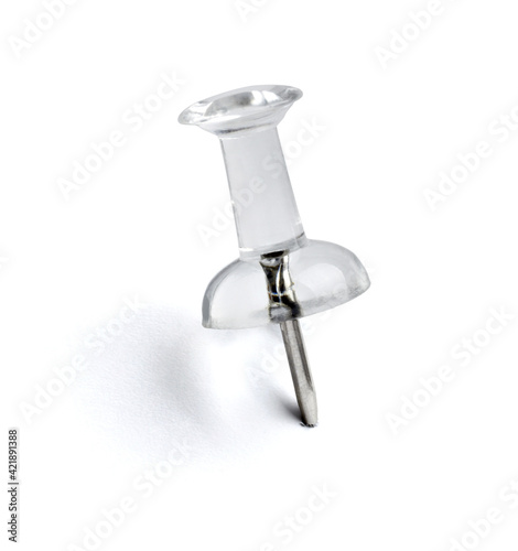 push pin paper clip thumbtack note office