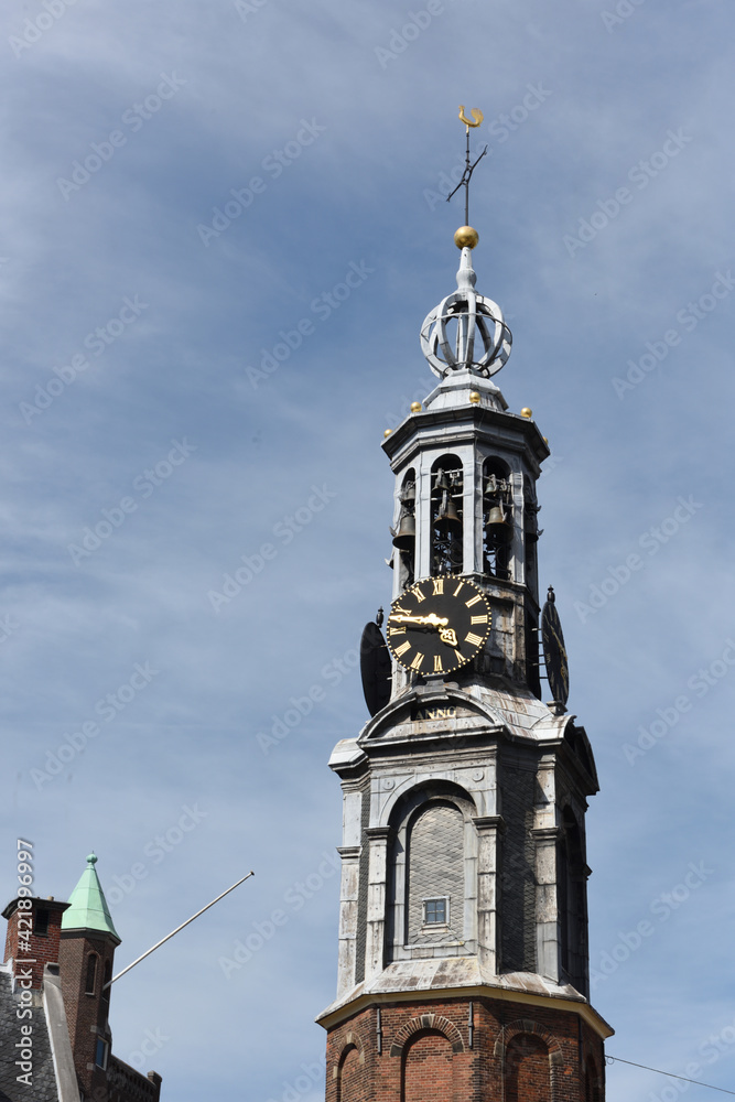 Der Munttoren-Minze Turm in Amsterdam