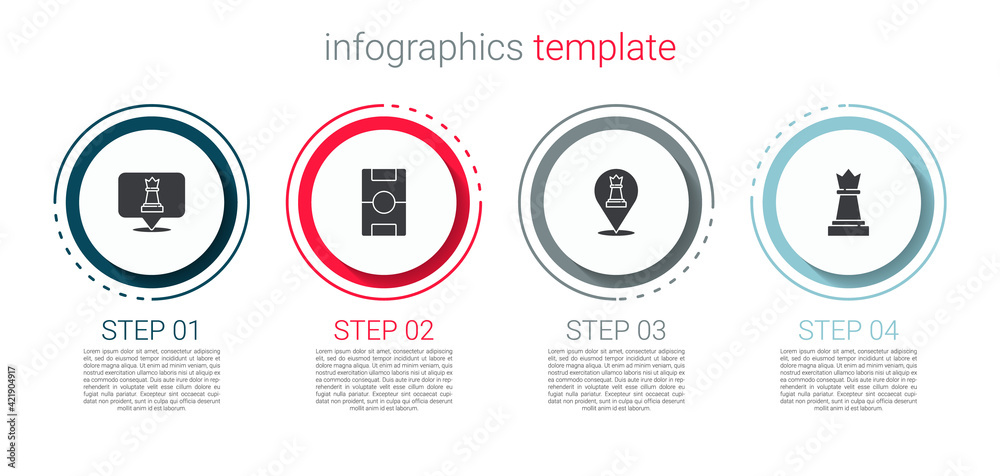 Set Chess, Hockey table, and . Business infographic template. Vector Set Chess, Hockey table, and . Business infographic template. Vector