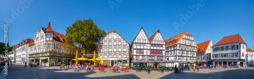 Marktplatz Panorama, Soest, Nordrhein-Westfalen, Deutschland  photo