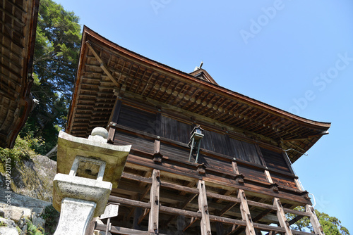 日吉大社　牛尾神社拝殿　滋賀県大津市坂本