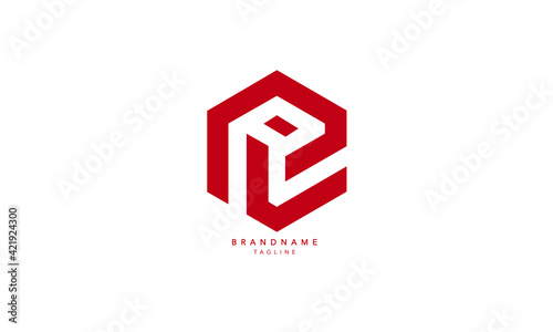 Alphabet letters Initials Monogram logo PL, LP, P and L