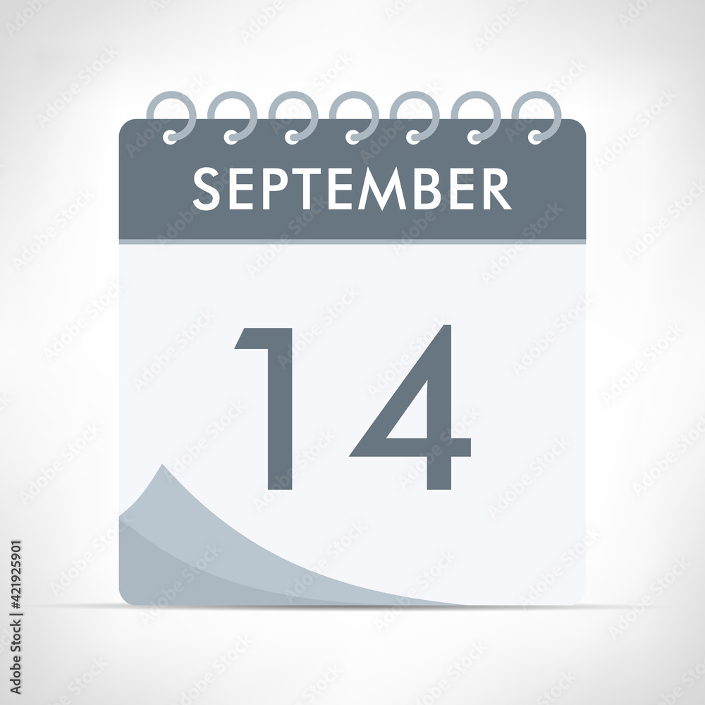 September 14 - Calendar Icon September 14 - Calendar Icon