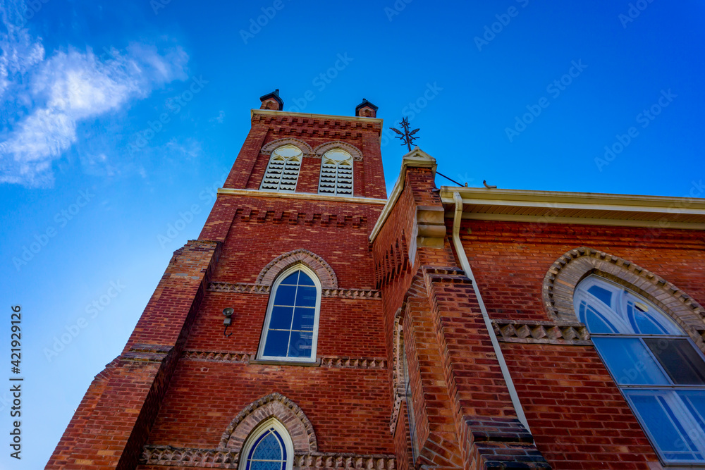 Victoria Square United Church in Markham, Ontario, Canada -  constructed in 1845-1880.