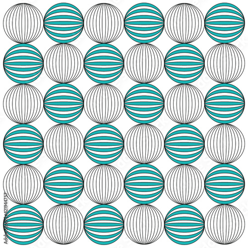 Subdivity dial by oblique black and blue stripesm - 3