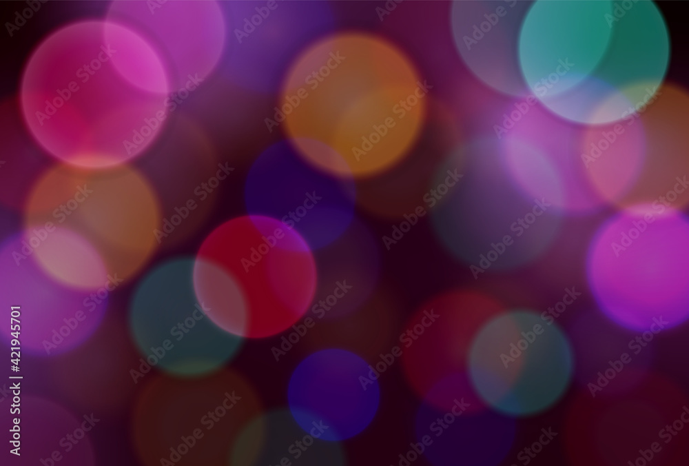 abstract colorful bokeh background for banners, cards, flyers, social media wallpapers, etc.