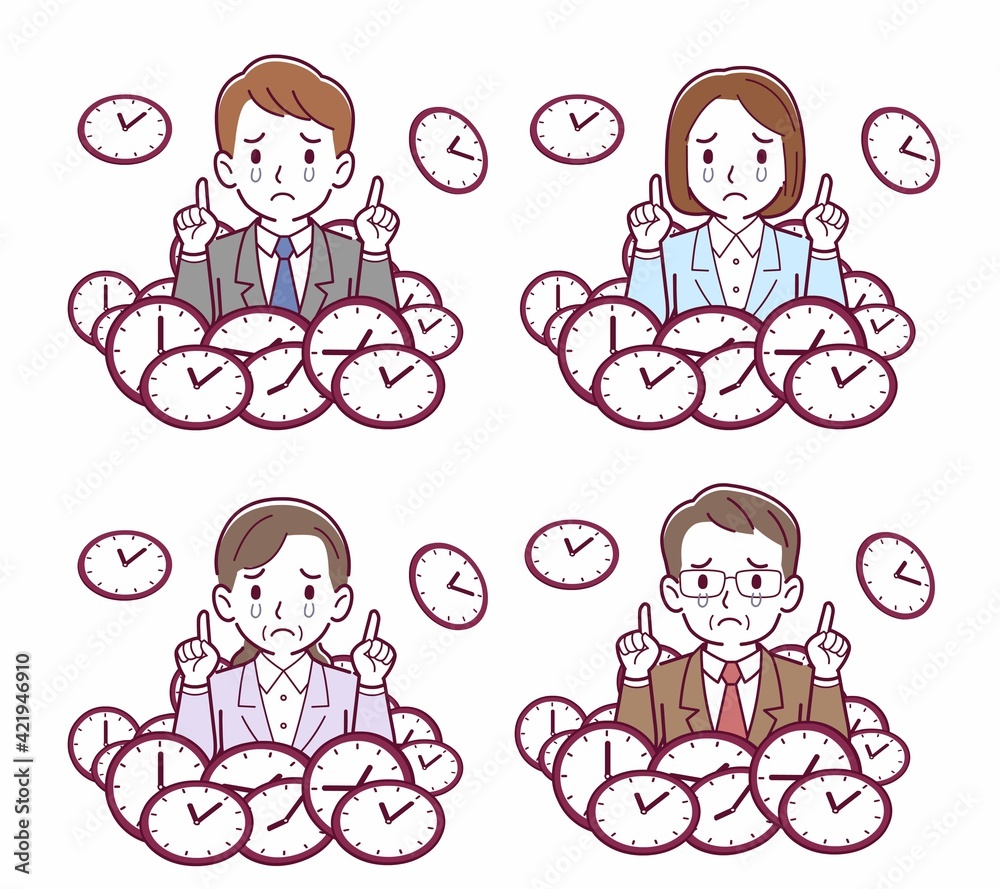 時計の中にいる人 時計の中にいる人