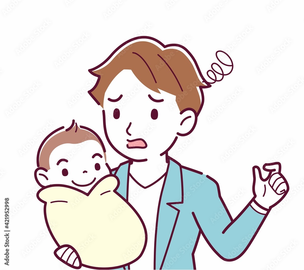 生まれたばかりの赤ちゃんと 生まれたばかりの赤ちゃんと