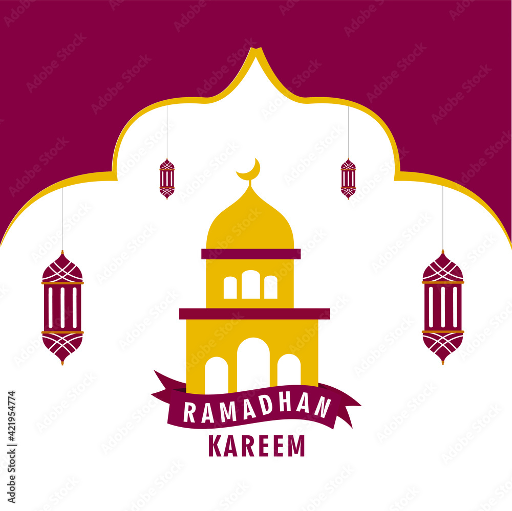 Illustration Ramadhan Kareem Feed