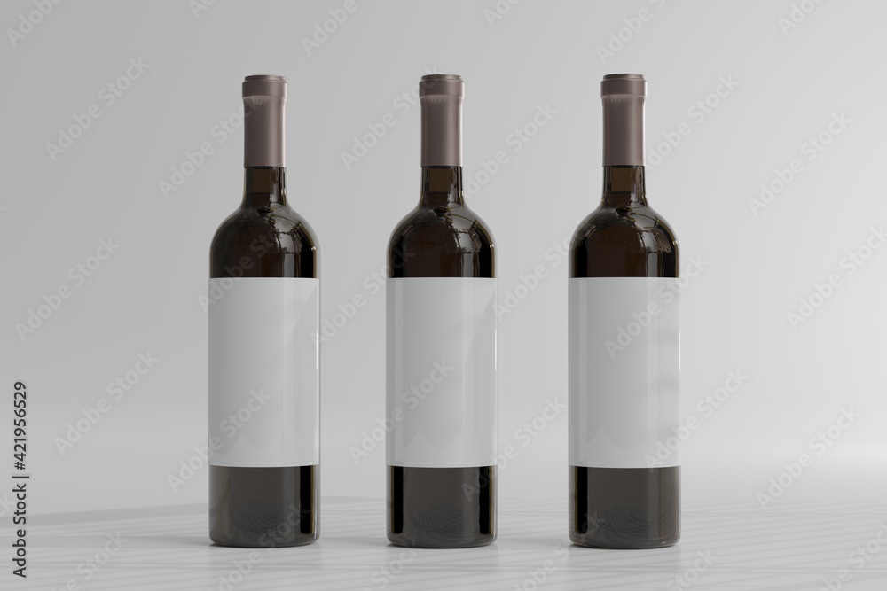 Red Wine Bottle with Empty Label
Red Wine Bottle with Empty Label