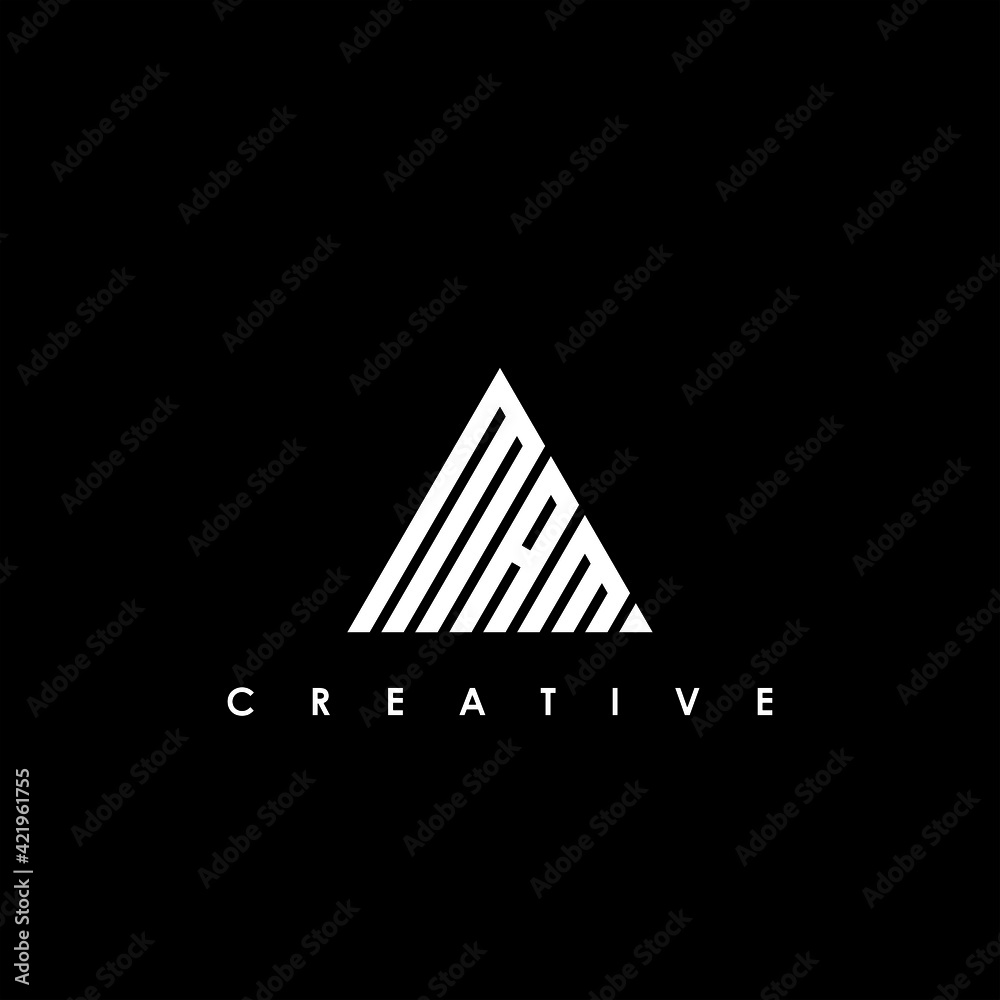 MAM Letter Initial Logo Design Template Vector Illustration MAM Letter Initial Logo Design Template Vector Illustration