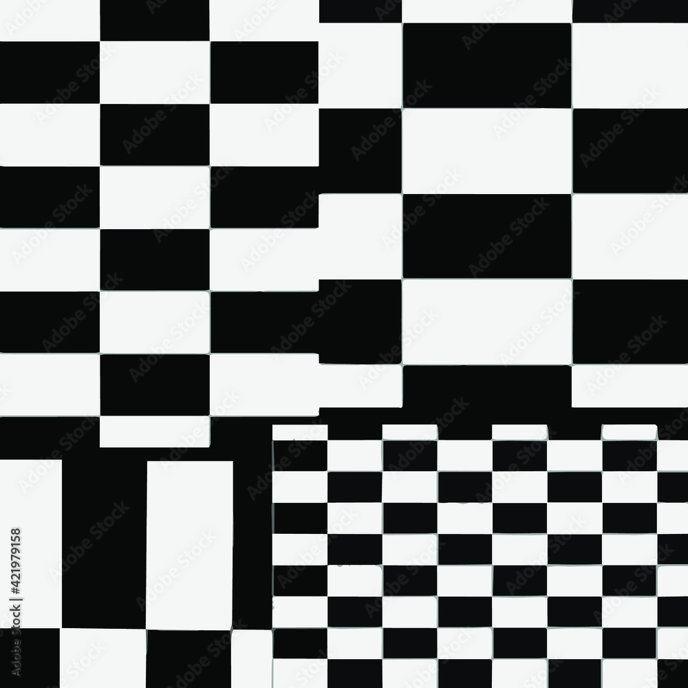 Black and white mandala. seamless geometric pattern. Black and white mandala. seamless geometric pattern.
