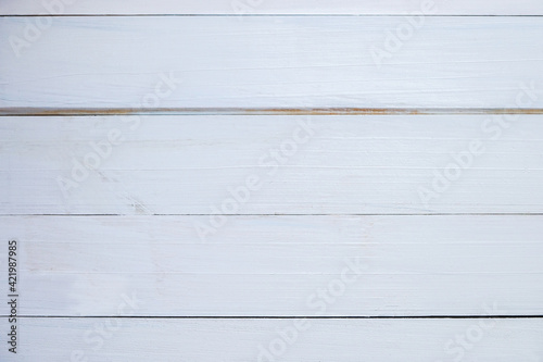 Texture of white wood plank can use for background with copy space your designs or add text to make work look better. High resolution wooden backdrop for website or wallpaper. concept of surface