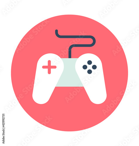 Gamepad Colored Vector Icon