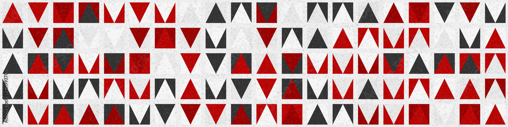 Fototapeta premium Abstract Geometric Pattern generative computational art illustration
