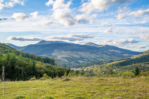 mountain landscape on a bright summer day. © robertuzhbt89