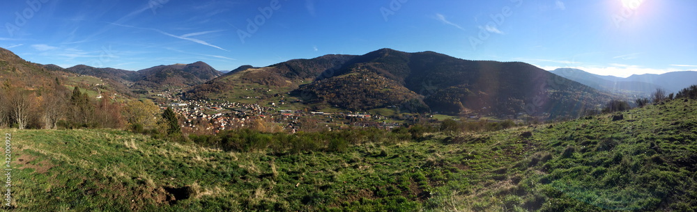 Fototapeta premium panorama of the mountains