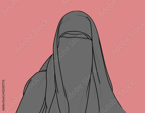 Burqa, Covering the Body Shape. BURQA CLOTHING SPECIAL BODY SHAPES USED BY WOMEN OF THE SAMAWI RELIGION, namely, Judaism, Christianity, and Islam. This outfit is mostly black. This image is made relat