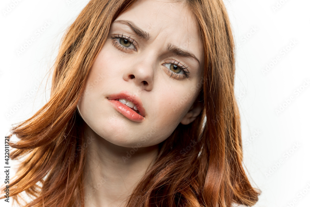 charming woman face cosmetics smile attractive look charming woman face cosmetics smile attractive look