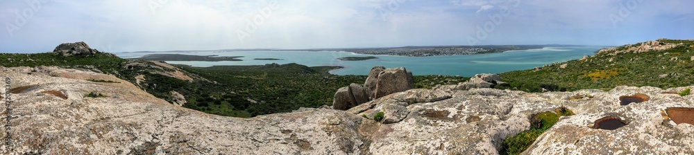 Langebaan Lagoon panoramic view Langebaan Lagoon panoramic view