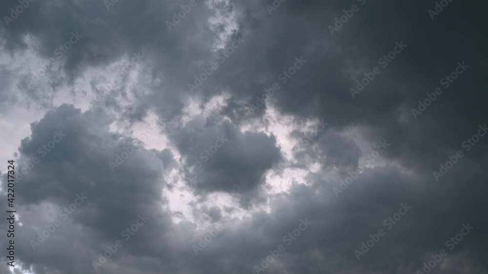 Time lapse of storm clouds, 6K resolution video background Time lapse of storm clouds, 6K resolution video background