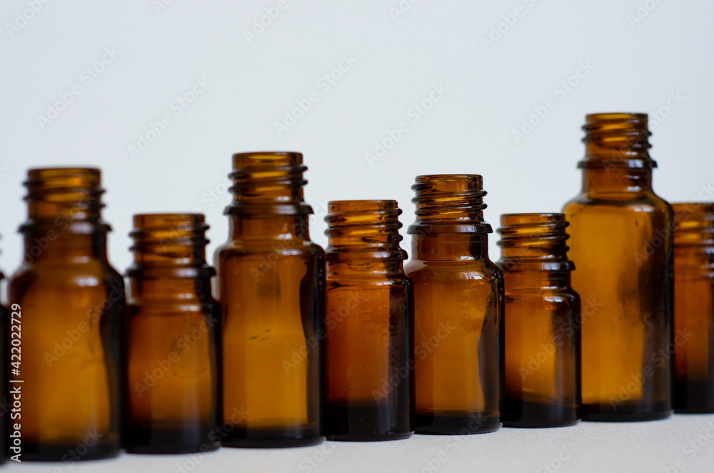 bottles of medicine